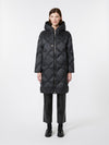The Cube Down Jacket in Iridescent Water-Repellent Fabric Black